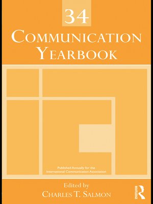 cover image of Communication Yearbook 34
